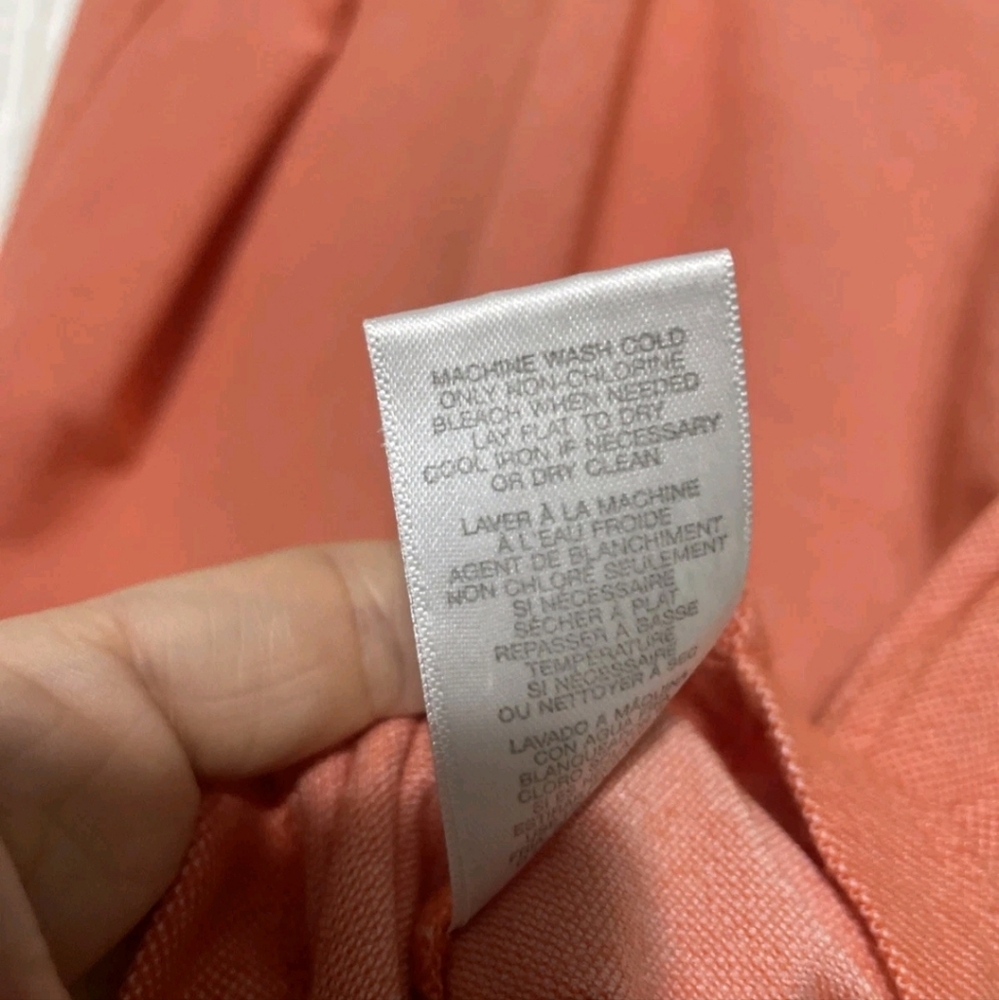 Michael Michael Kors Mens Size Small Orange Polo - Picture 8 of 11